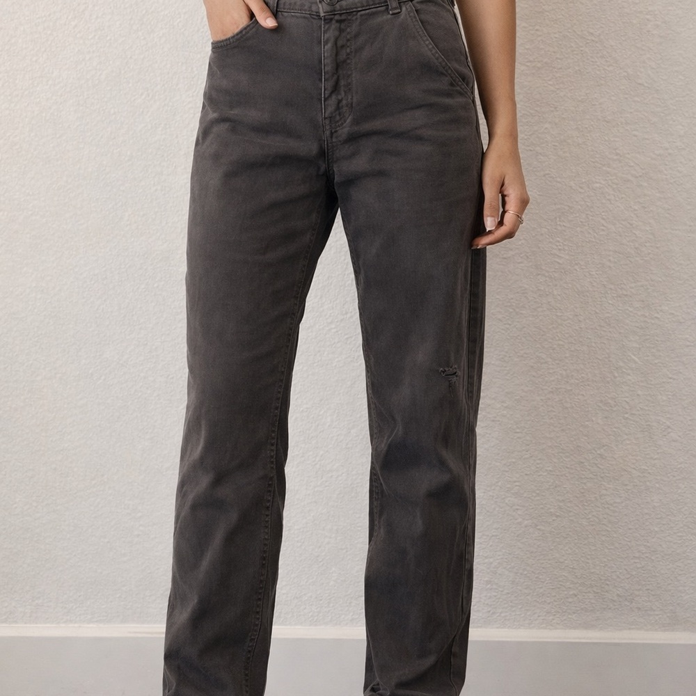 ✨Garage Charcoal Gray High-Rise Jeans